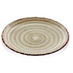 Тарелка круглая d=170 мм., плоская, фарфор, цвет коричневый, Gural Porcelain NBNEO17DU50TPK