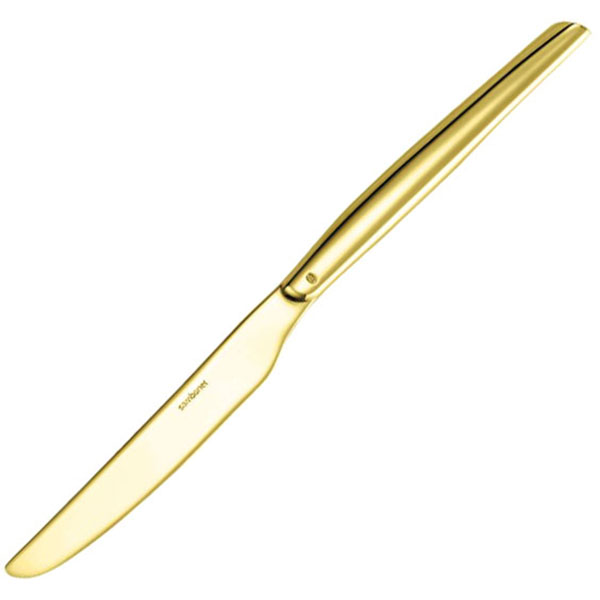 Нож столовый «Эйч-арт ПВД Голд»; сталь нерж.; золотой Sambonet 52727G11