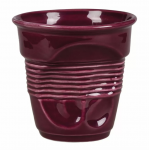 Чашка для латте Barista "мятая" 400 мл фиолетовая, h 103 мм, P.L. Proff Cuisi