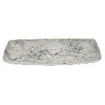 Блюдо Streamer Grey 330х167х28 мм прямоуг. пластик меламин P.L. Proff Cuisine JW72013-TAI
