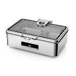 Мармит электрический 9 л 1/1х65 сухой нагрев без воды с откидной крышкой и окном "TERNI" Sunnex W21-11HLM01UBU