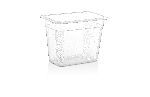 Гастроемкость 1/4 h=200 мм. 4,5 л. п/п прозрачная /1/24/ Gastroplast GNPP-14200