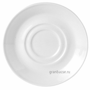 Блюдце «Симплисити Вайт»; фарфор; D=16см; белый Steelite 1101 0225