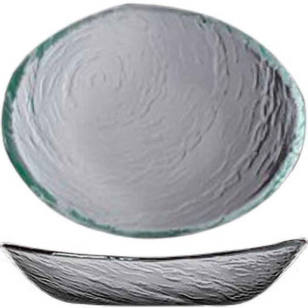Салатник овальный «Скейп гласс»; стекло; L=20см; прозр. Steelite 6512 G376