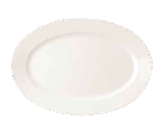 Тарелка овальная Banquet 320x220 мм., плоская, фарфор, RAK Porcelain BAOP32