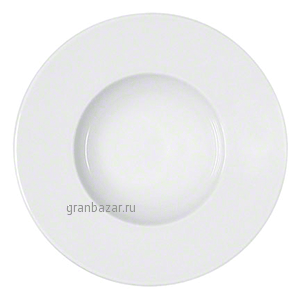 Тарелка д/пасты,супа «Мэтр»; фарфор; 350мл; D=25см; белый Bauscher 70 0725