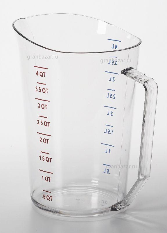 Кувшин мерный 4,0 л. Cambro 400MCCW 135