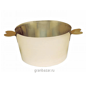 Форма д/торта б/крышки «Шарлотт»; сталь нерж.; D=18,H=10см MATFER 341426
