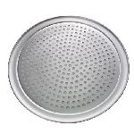 Противень для пиццы d=460 мм. h=10 мм. перфорир. алюм. MGsteel /1/50/