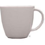 Кружка «Виктория»; фарфор; 320мл; D=8.5,H=9.2,L=10.7см; белый Lubiana 2710