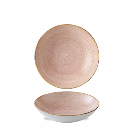 Салатник 1,14 л d248 мм, без борта, Stonecast, цвет Terracotta Churchill SRTEEVB91