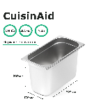 Гастроемкость CuisinAid 1/3 h=200 нерж. 325х176х200 CD-813-8 /18