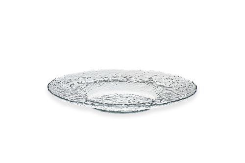 Тарелка Hammered d 150 мм h 25 мм, стекло, прозрачная, ArdaCam