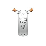 Бутылка для масла и уксуса Thermo Glass 2в1 250/50 мл. Wilmax /1/40/ 888955