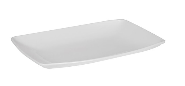 Блюдо прямоугольное LY'S Horeca 275х185 мм без бортов фарфор
