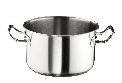 Кастрюля Мастер 4,95 л. нерж. d=220 мм. h=130 мм. б/кр (индукция) Pintinox 38400522 /1/