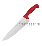 Нож поварской; сталь нерж.,пластик; L=25см; металлич.,красный Prohotel AS00301-05Red