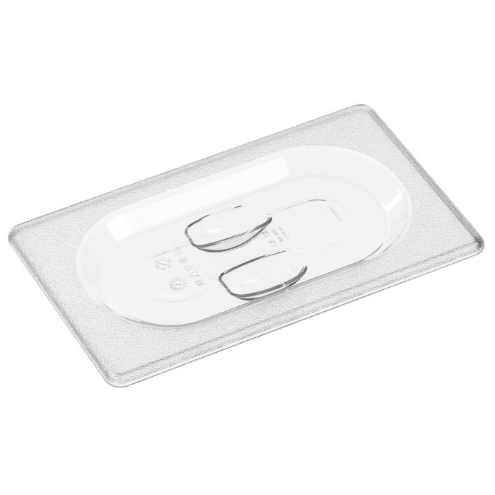 Крышка для гастроем.нерж 1/9 поликарб.прозрач. (-40/+99С) Gastroplast /1/48/