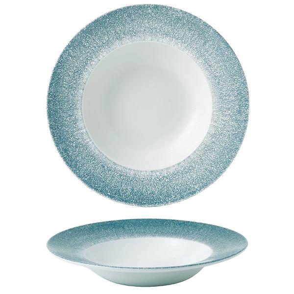 Тарелка глубокая Studio Prints Raku 280мм 0,468л Topaz Blue Churchill RKTBVWBL1 