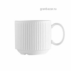 Чашка кофейная «Жансан»; фарфор; 100мл; D=53,H=56,L=77мм; белый Chef&Sommelier S0526