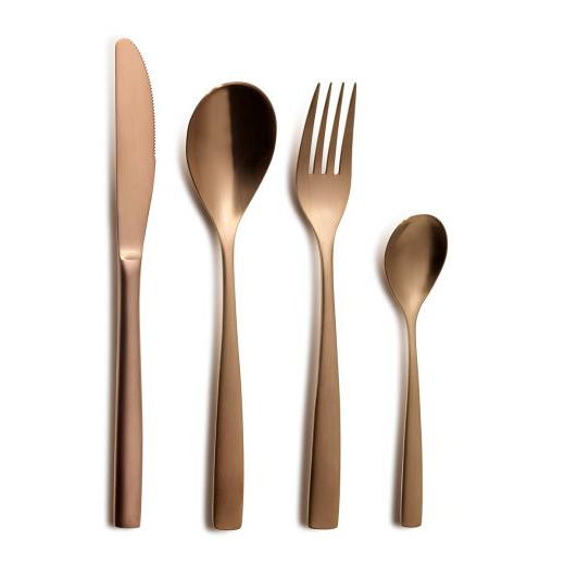 Вилка для торта BCN COLORS 18% COPPER l 140 мм, b 2,5 мм, медная COMAS 6111