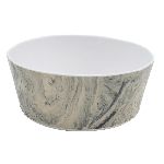 Салатник External Streamer Grey 2800 мл d 240 мм h97 мм круглый пластик меламин P.L. Proff Cuisine JW14009B-TAI