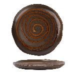 Тарелка Dark Brown Frutti di Mare d 270 мм h25 мм P.L. Proff Cuisine QB23055002