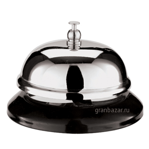 Звонок; сталь; D=84,H=60мм; черный Paderno 41390-00