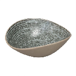 Салатник с покрытием Glossy Stone Untouched Taiga 250мл, 160x138x52 см, P.L. Proff Cuisine 16-162 GSB / К=36ШТ