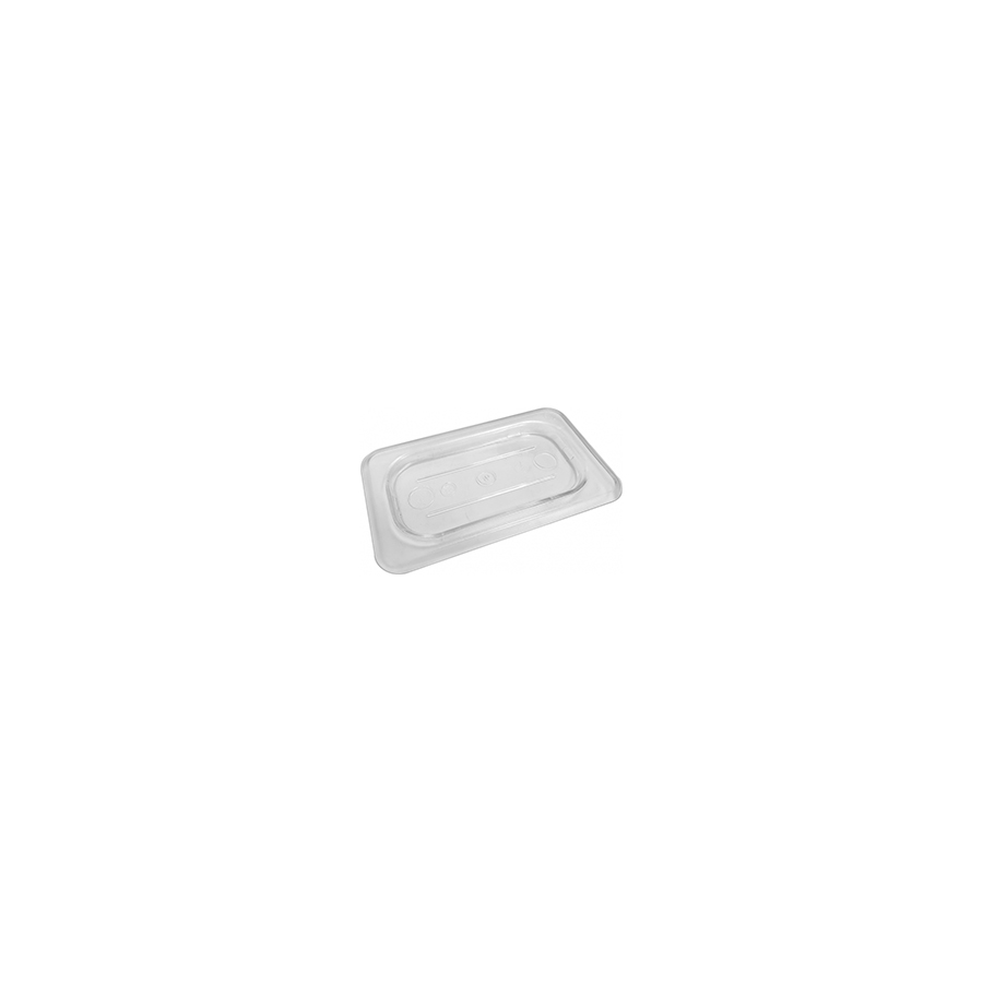 Крышка к гастроемкости GN 1/9, без ручки, поликарбонат Gastrorag PC19