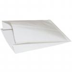 Пакет бумажный 250х140х60мм плоское дно белый Тек-пак 011-000002-002, 3000 шт