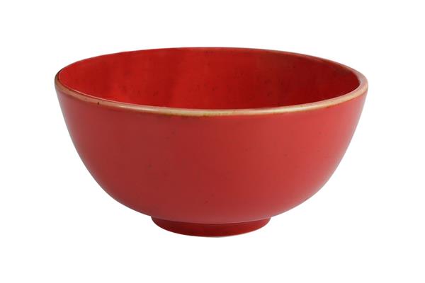 Салатник RED фарфор, 335 мл, d 130 мм, h 60 мм, красный Seasons Porland 362913 красный