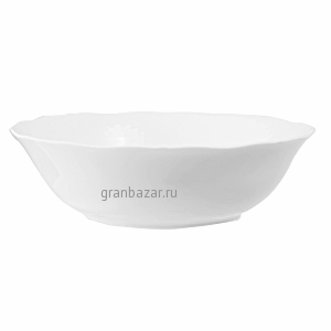 Салатник «Афродита»; фарфор; 250мл; D=14,H=4.5см; белый Lubiana 2614-white