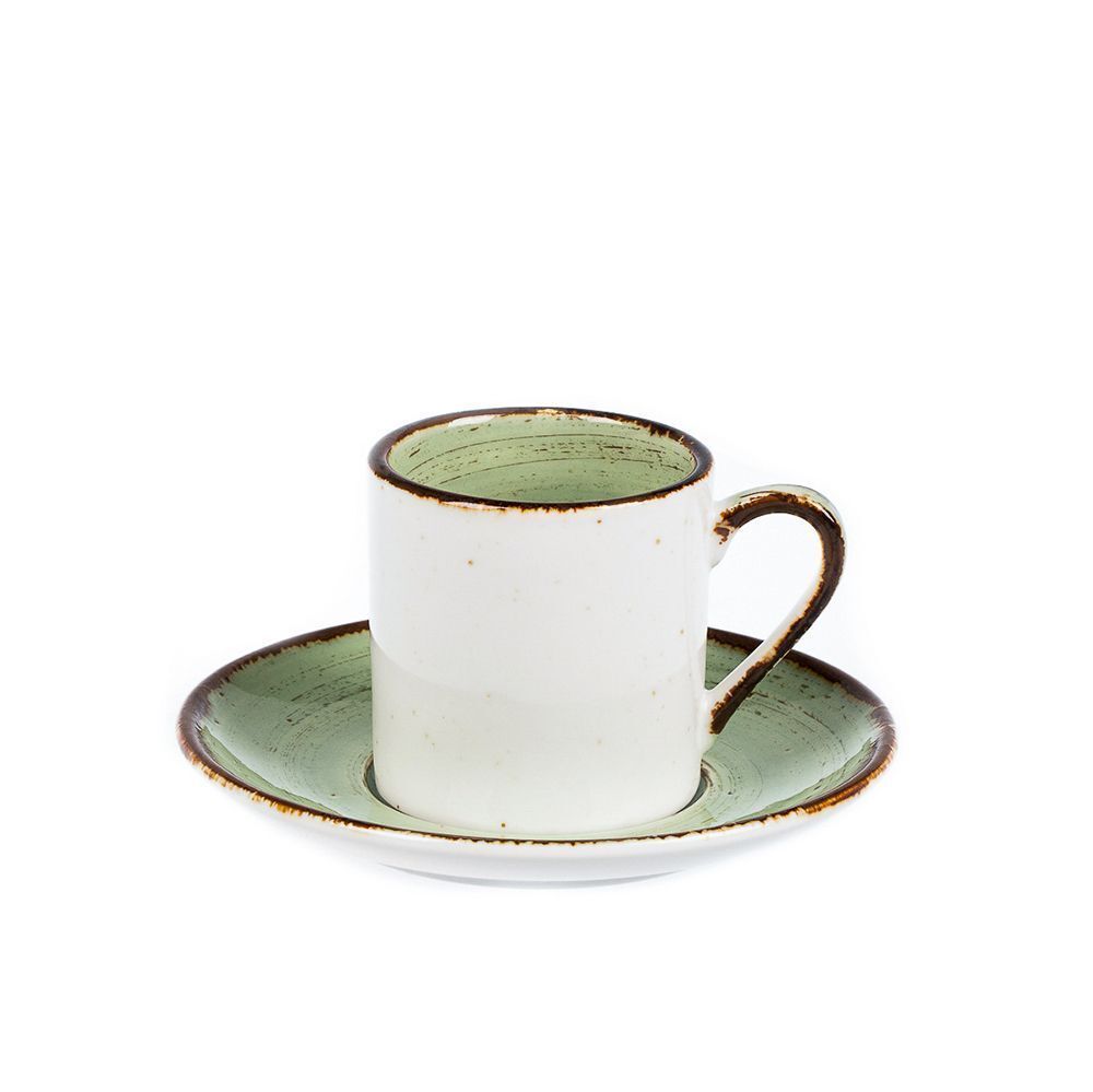 Кофейная пара Fusion Blue Lake 80 мл, P.L. Proff Cuisine P7052706-C-D-SH234 к