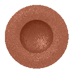 Тарелка глубокая NeoFusion Terra, круглая D=290 мм., фарфор коричневый RAK NFGDDP29BW