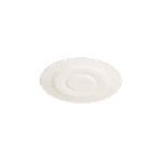 Блюдце круглое d=155 мм, фарфор, молочно-белый, Ivory, SandStone Porcelain CS4697