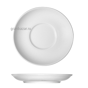 Блюдце «Опшенс»; фарфор; D=18см; белый Bauscher 71 6915