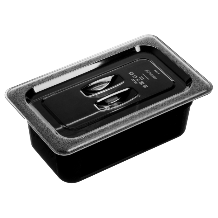 Крышка для гастроем. 1/4 поликарб. прозрачная Gastroplast /1/