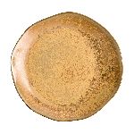 Тарелка «Эггшелл Нейчер» фарфор D=230,H=38мм коричнев. KunstWerk A24327W1449