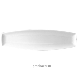Блюдо «Монако Вайт»; фарфор; H=17,L=360,B=100мм; белый Steelite 9001 C085