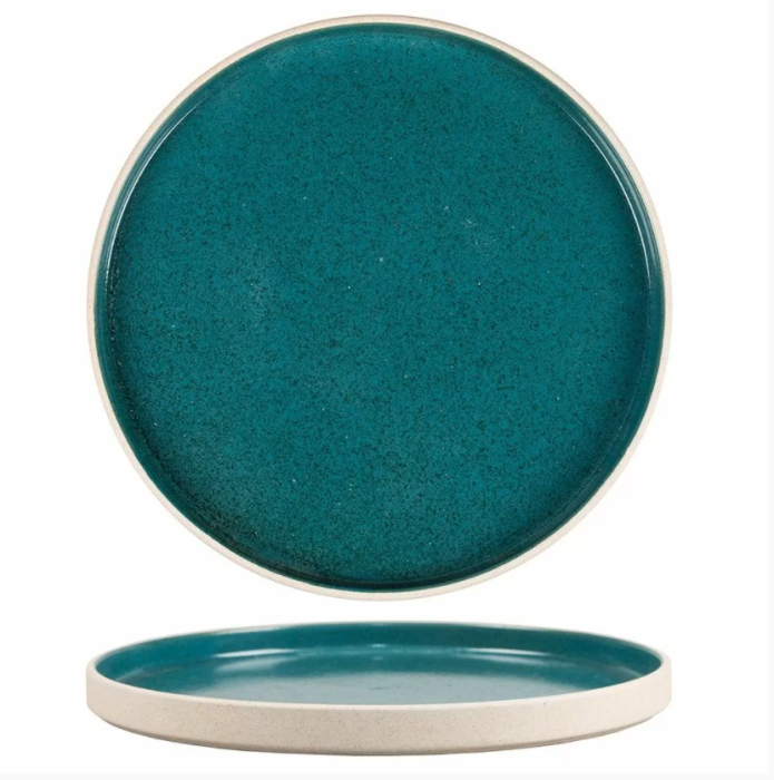 Тарелка с бортом Blue Taiga 205*17 мм, P.L. Proff Cuisine 17-253-2AO кор=24/6