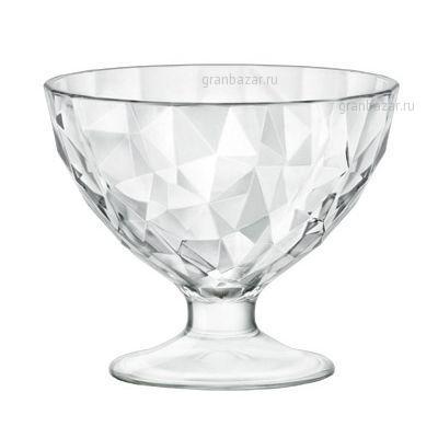Креманка «Даймонд»;стекло;220мл;D=102,H=86мм;прозр. Bormioli Rocco 302253M04321990