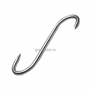 Крюк д/мяса сталь нерж.; L=10,B=3.8см; металлич. Paderno 42506-10