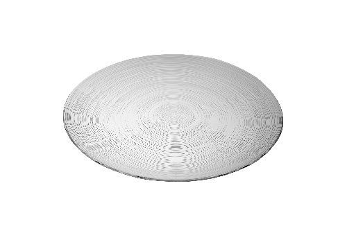 Тарелка Circle d 280 мм h 20 мм, стекло, прозрачная, ArdaCam