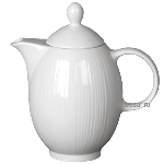 Кофейник «Спайро»; фарфор; 510мл; D=46,H=165,L=155,B=95мм; белый Steelite 9032 C730