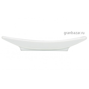 Блюдо д/комплимента; фарфор; L=12,B=14см; белый Bauscher 93 2614
