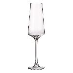 Бокал-флюте «Цеттия» стекло 270мл D=66 H=257 мм прозр. Crystal Bohemia 91L/1SJ59/0/00000/270-664