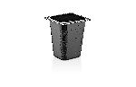 Гастроемкость 1/6 h=200 мм. 2,5 л. п/п черная /1/36/ Gastroplast GNPP-16200/B