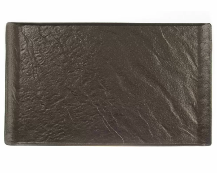 Блюдо прямоугольное Black Star 335х205х15 мм фарфор P.L. Proff Cuisine