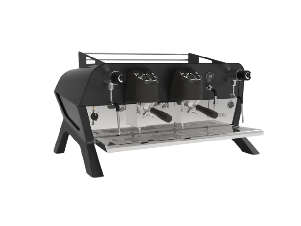 Кофемашина Sanremo F18 SB 2 высокие гр. чёрная матовая